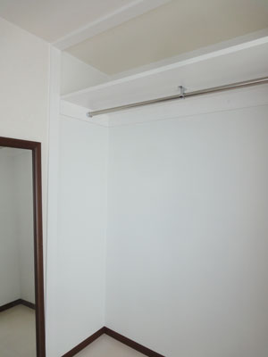 使いやすいクローゼットに